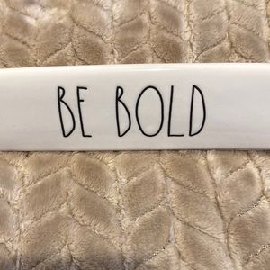 RAE DUNN “Be Bold”. NEW.